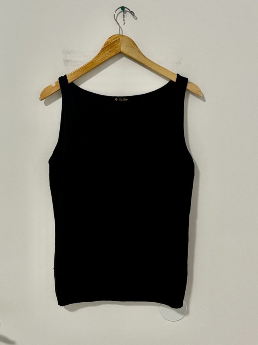 Loro Piana Dark Gray Cashmere Tank